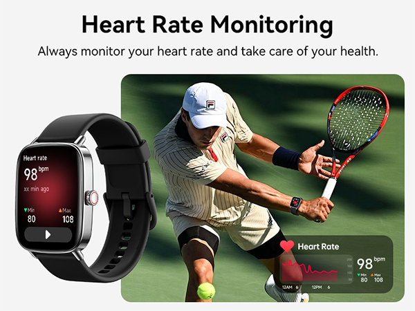 Smart watch with 120+ sports modes