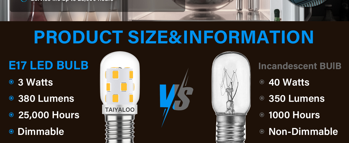 microwave bulbs over stove 40w