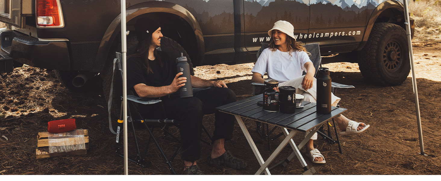 water bottle for camping