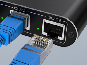 ethernet splitter internet splitter network splitter 1 to 4 lan splitter either cat6 splitter