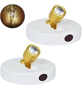 LED Spotlight Indoor,Rechargeable Battery Uplighting Indoor, Mini Accent Spot Lights for Plants T...