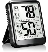 Antonki Room Thermometer, Digital Small Hygrometer Indoor Thermometer Humidity Gauge, Temperature...