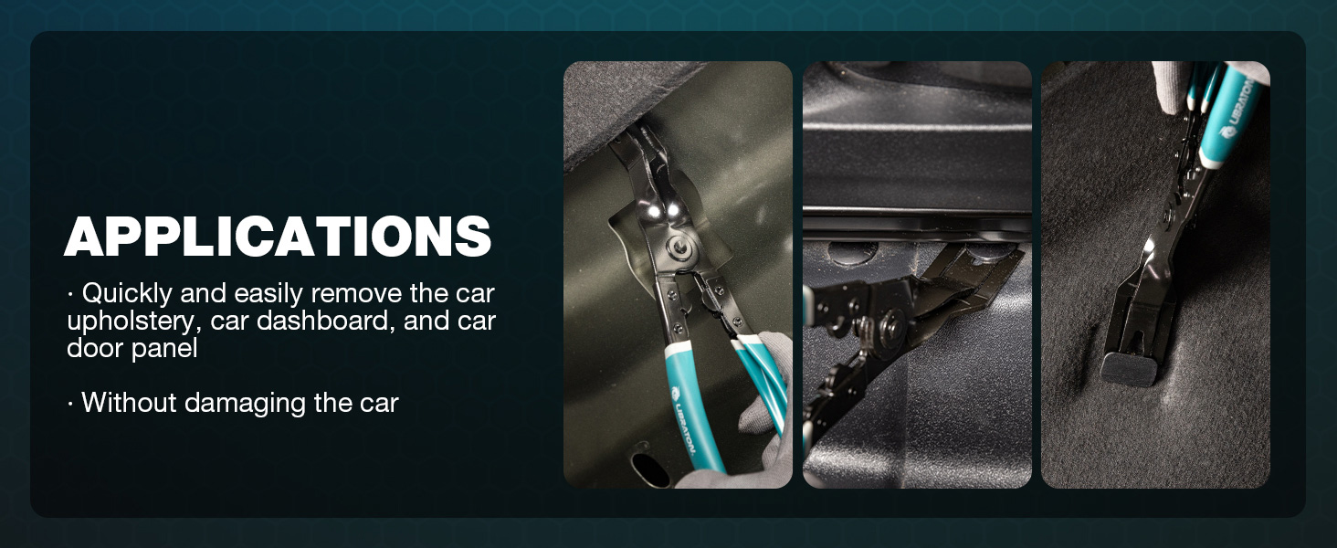 Upholstery Interior Clip Removal Tool