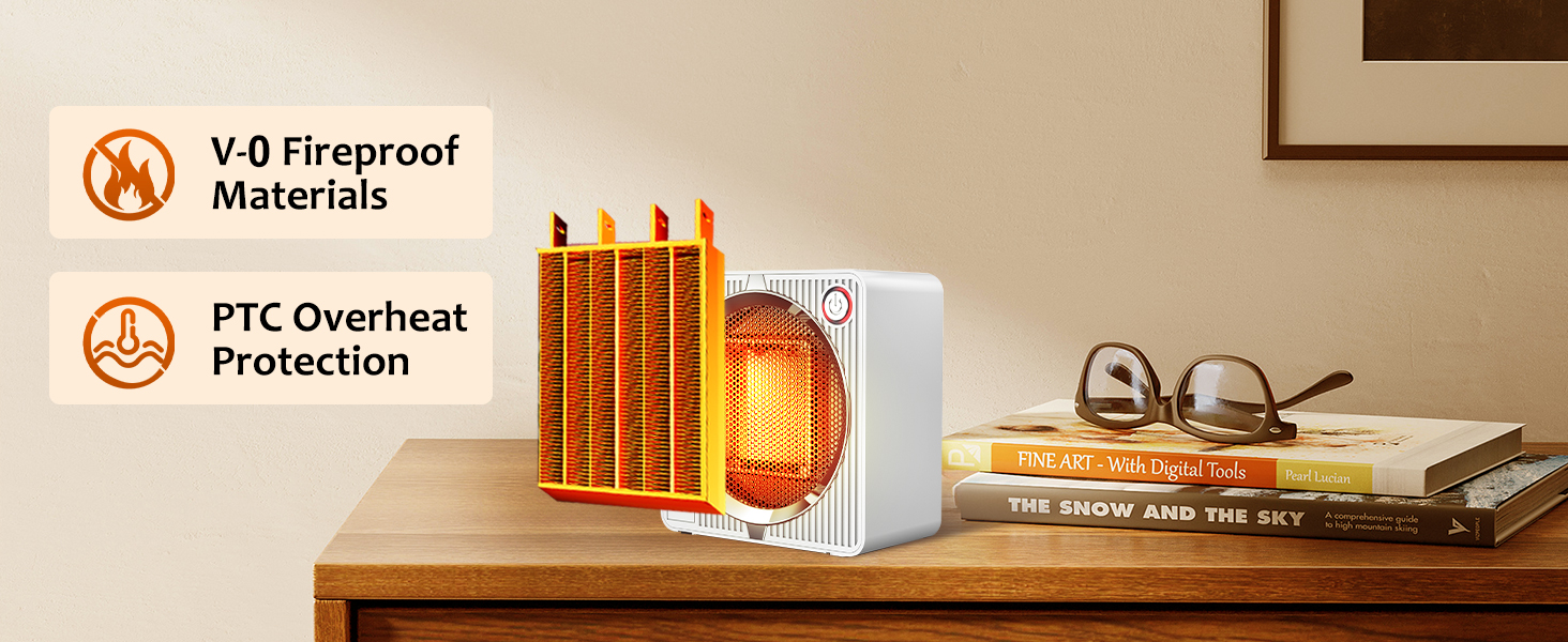 desk heater