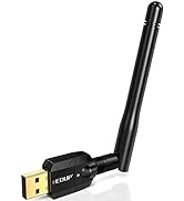 Long Range USB Bluetooth 5.1 Adapter for PC USB Bluetooth Adapter Wireless Audio Dongle 328FT / 1...