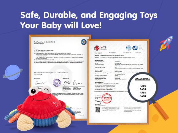 baby crab Crawling toys