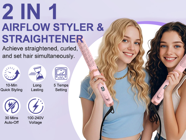 hair straightener and curler