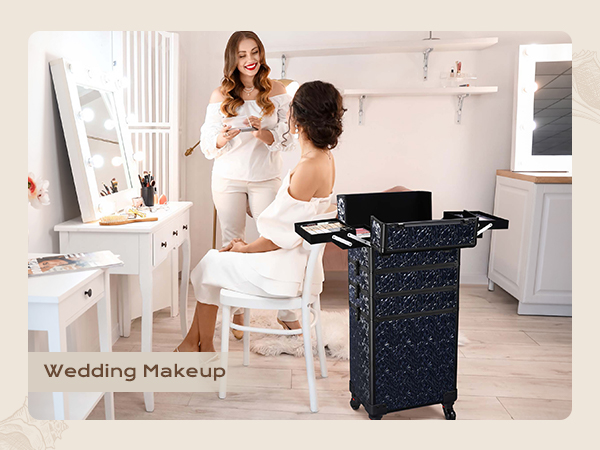 rolling makeup case