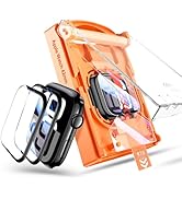 Tensea 2Pack for Apple Watch Series 10 Screen Protector 46mm 42mm Accessories, Protective Soft Fi...