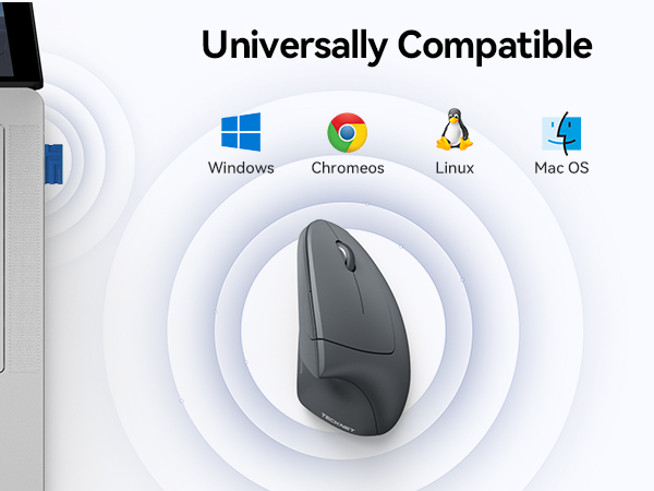 wireless ergonomic mouse