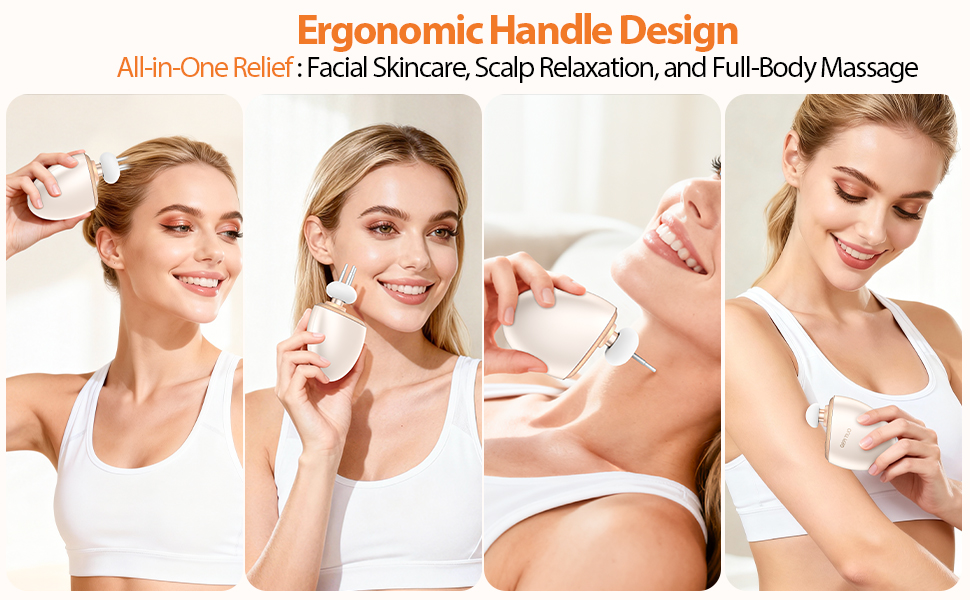 All-in-One Relief: Facial Skincare, Scalp Relaxation, and Full-Body Massage