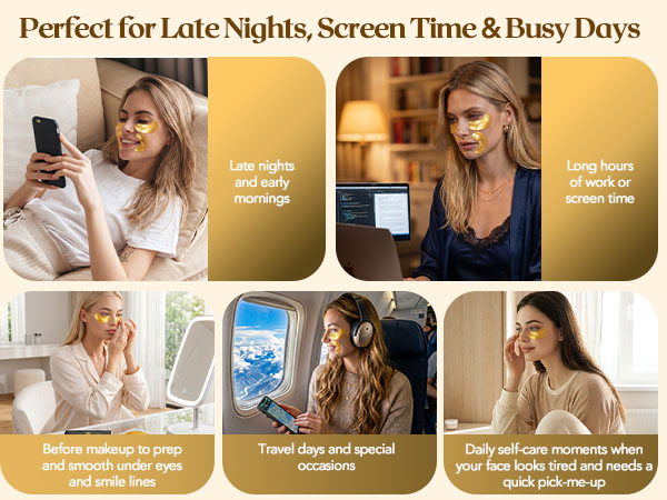 Daily self-care moments when your face looks tired and needs a quick pick-me-up