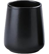 Matte Black Ceramic Toothbrush Holder - Tooth Brushing Holders, Toothbrush and Toothpaste Holder ...