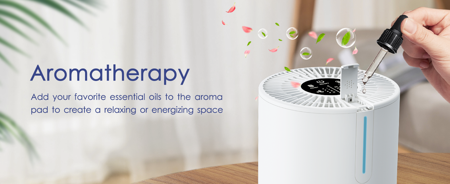 air purifier with aromatherapy
