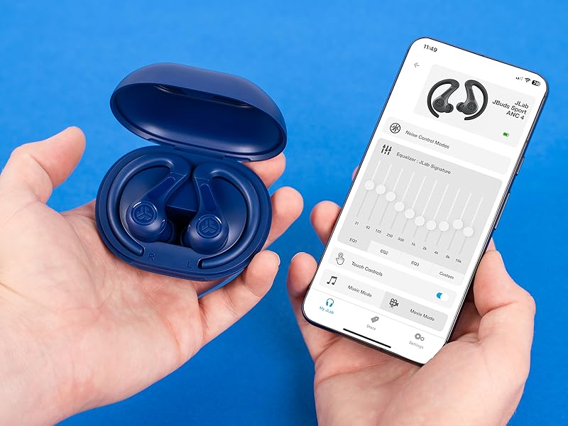 Jbuds sport 4 used in the jlab app