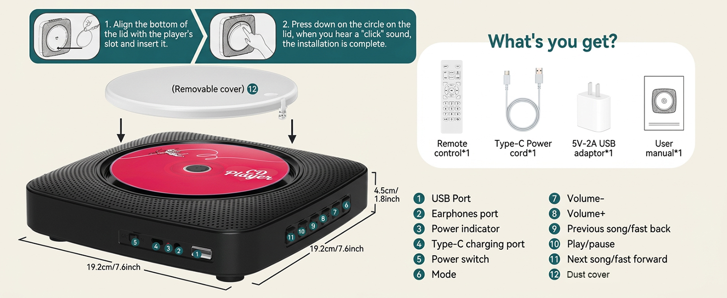 portable cd player