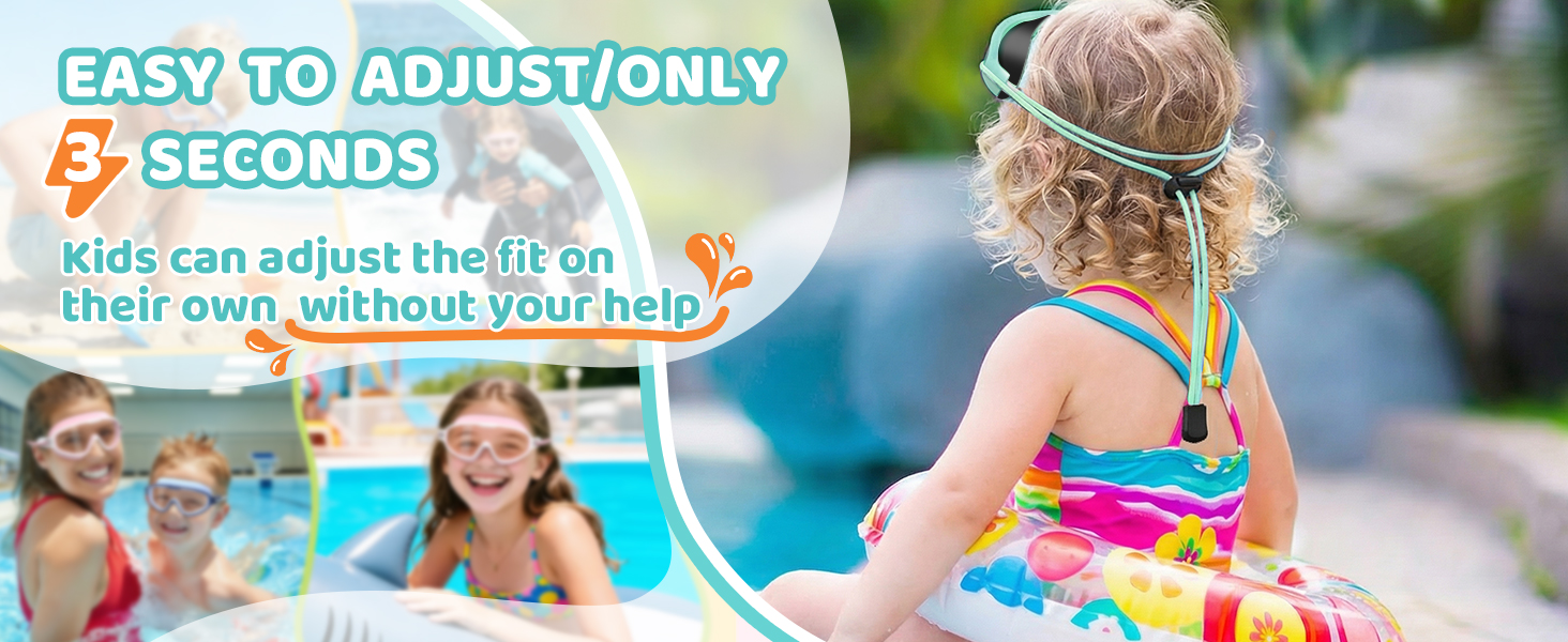 DK02 kids swim goggles
