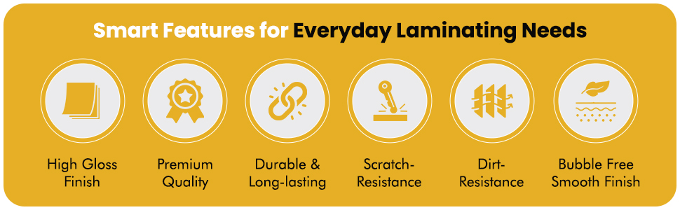 OCTAZI Laminating Sheets 