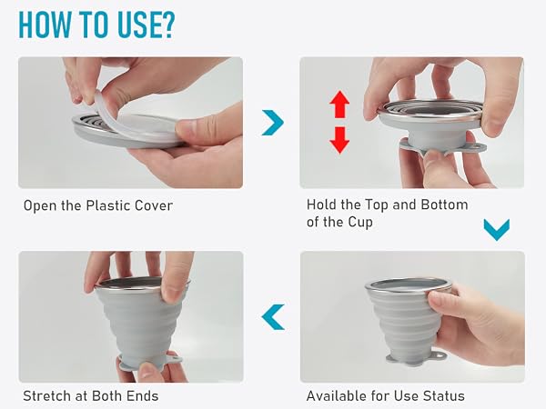collapsible mug for hiking