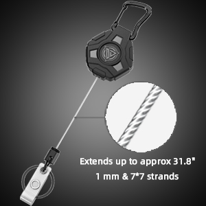 id badge holders retractable