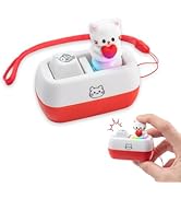 Rskinieei Keyboard Fidget Toys - Keyboard Clicker Fidget Toy Adults, Clicker Keychain Fidget Toy ...