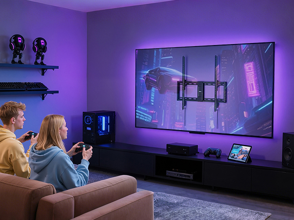 low profile tv mount