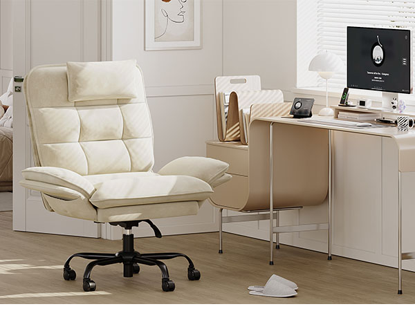 Bestier Velvet Executive Office Chair