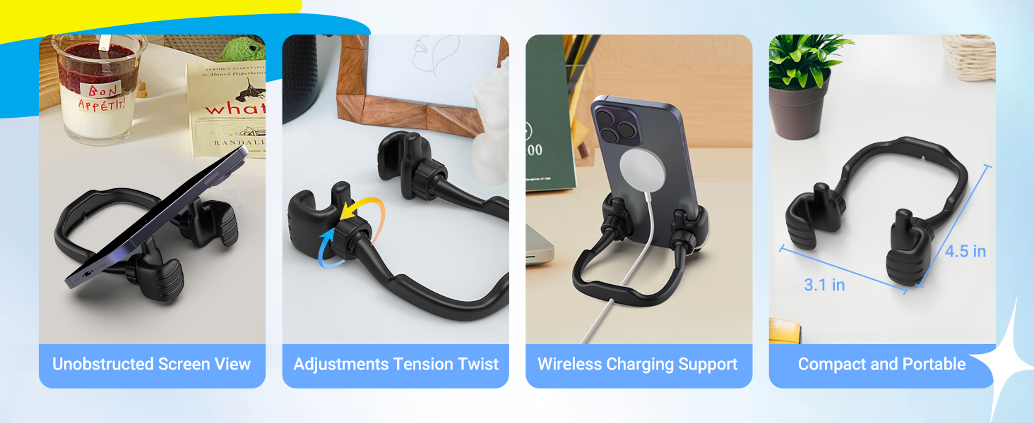 CALDEVER phone stand holder christmas gifts for men women stocking stuffers