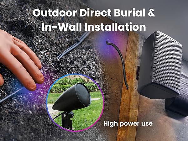 Outdoor Speaker Wire