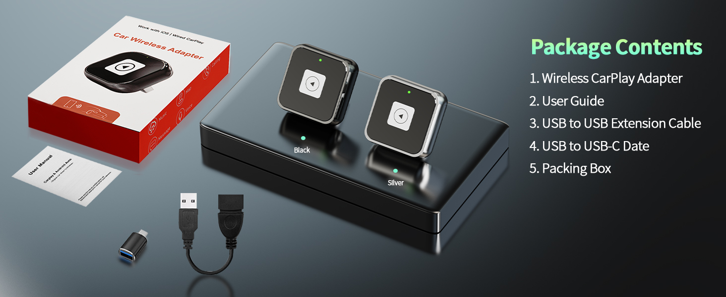 Wireless CarPlay &amp;amp;amp; Android Auto Adapter
