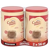 Nestle Coffee mate Coffee Creamer, Original, Non Dairy Powder Creamer, 56 oz Bulk Pack (Pack of 2)