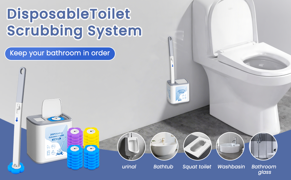 Disposable Toilet Brush