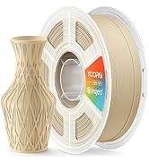 PLA+ Matte Filament 1.75mm, Soft Matte Finish, Reduced Layer Lines, 1KG (2.2lbs) 3D Printer PLA F...