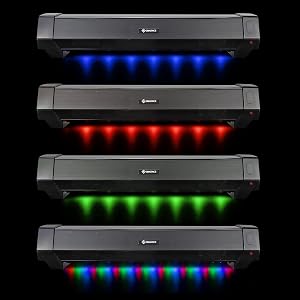 Attack Gaming Speaker Soundbar, Under Monitor PC Sound Bar LED Speaker with 40W Peak Audio Power