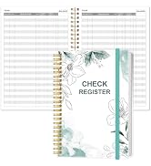Heveboik Check Registers for Personal Checkbook - A5 Checkbook Register for Personal Checkbook, E...