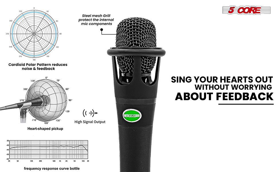 microphone for singing, wired microphone, dynamic microphone, mic, singing microphone