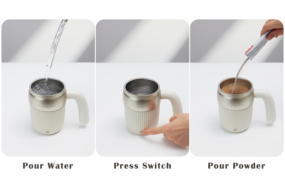 EASY TO OPERATE - With advanced self-stirring technology