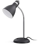 LEPOWER Metal Desk Lamp, Eye-Caring Table Lamp, Study Lamps with Flexible Goose Neck for Bedroom,...