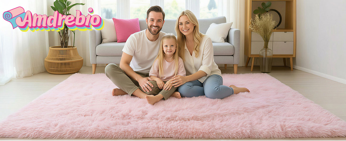 Amdrebio pink rug A+1A D