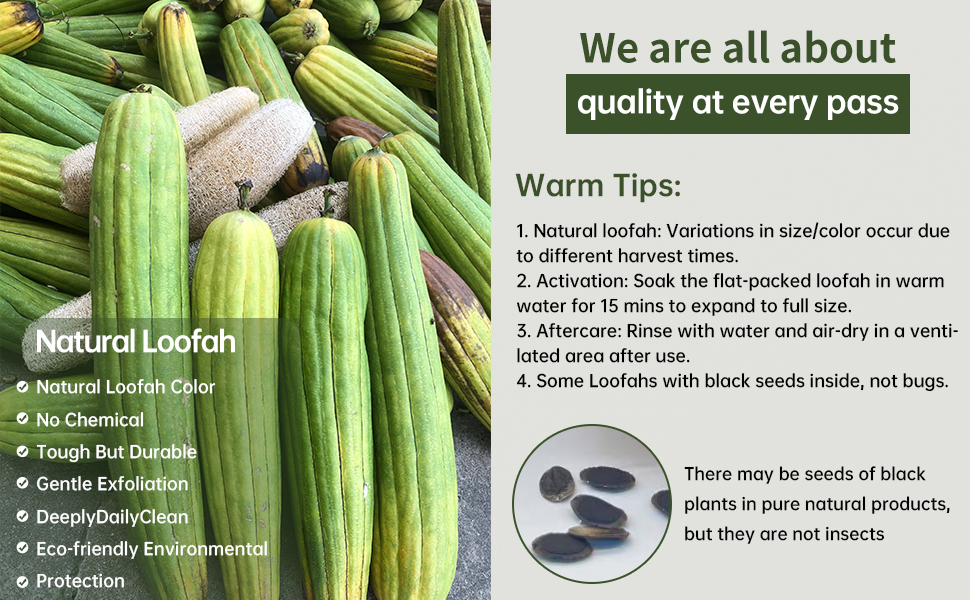 There may be seeds of black plants in pure natural products