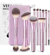 MAGEFY Makeup Brush Set 12 Pcs Double-Ended Makeup Brushes – Professional Foundation, Blending, E...