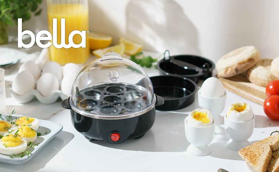 bella 7 Egg Cooker, Yellow