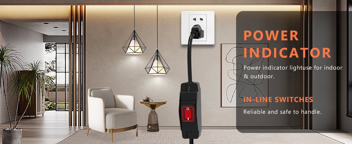 2ft with Inline Switch