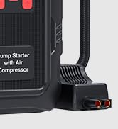 HPBS 5000A Jump Starter with Air Compressor, Portable Car Battery Jump Starter with 150 PSI Tire ...