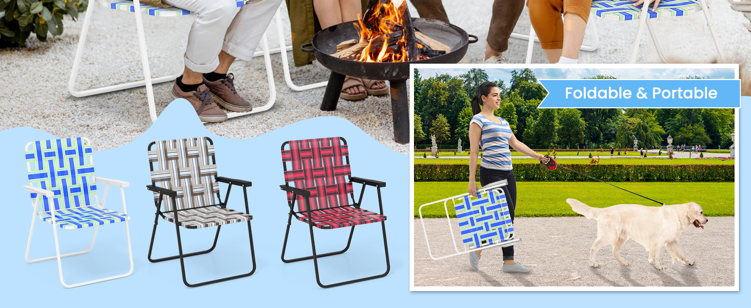 foldable lawn chair