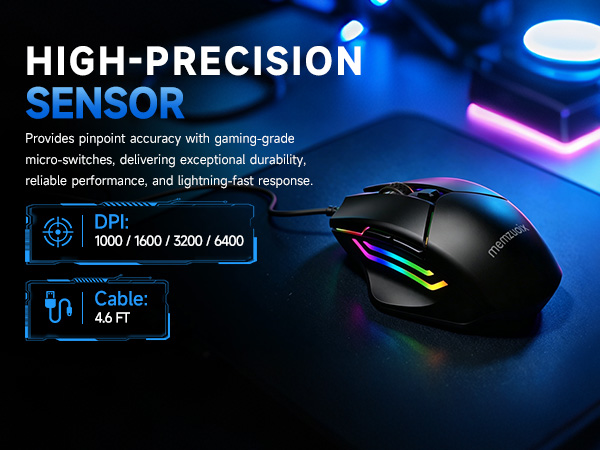 Wired RGB Keyboard and Mouse Combo