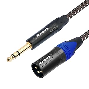 1/4 to XLR male new A+-1