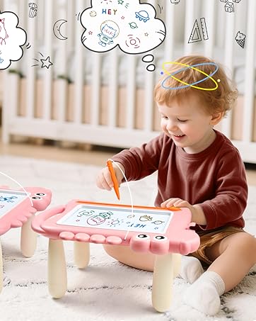 Magnetic Drawing Board for Toddlers 1–3