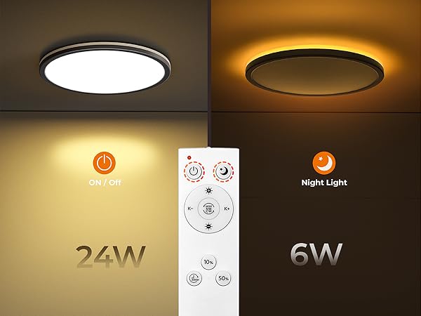 24w close to ceiling light fixtures