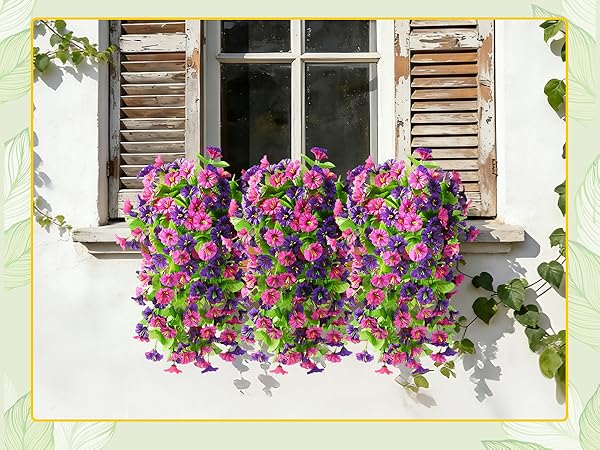 Artificial Flowers for Outdoor